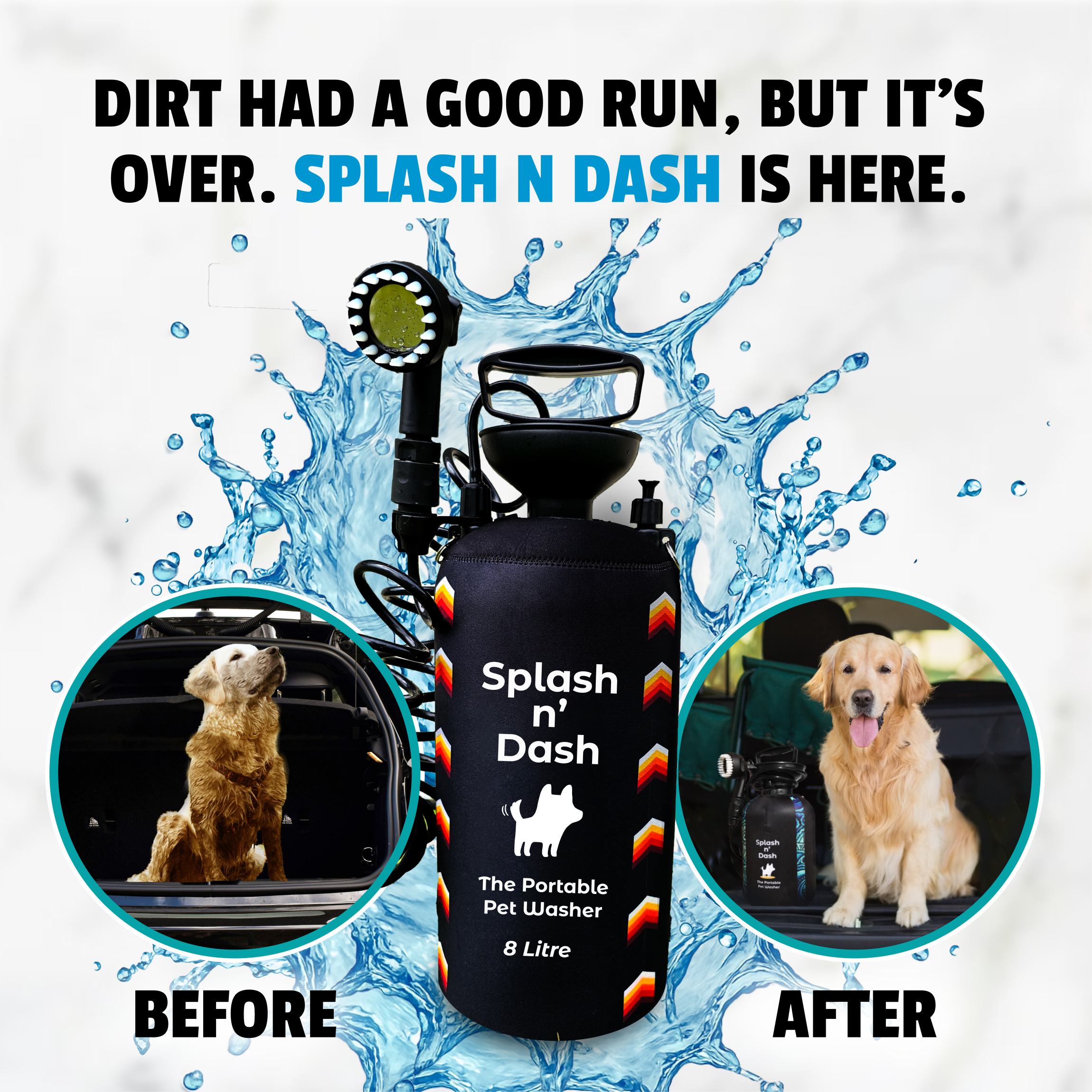 8L Portable Washer