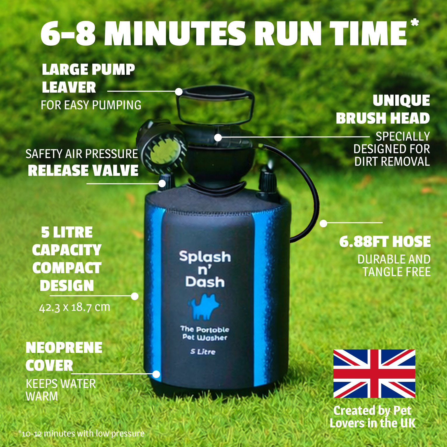 5L Portable Washer