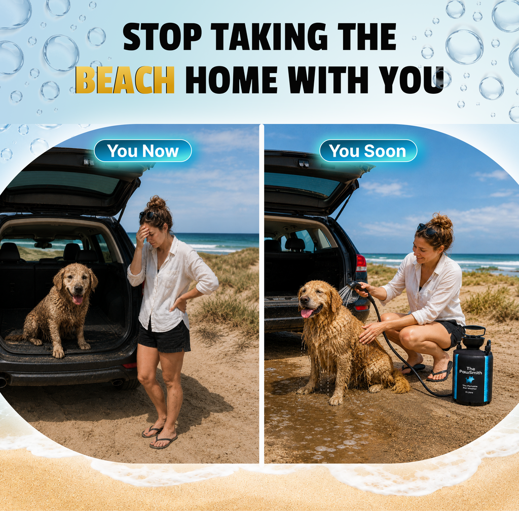 Portable Dog Washer | 5L Shower Kit with Brush Head
