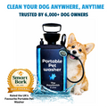Portable Dog Washer | 5L Shower Kit with Brush Head